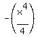 +-%28x%5E4%2F4%29