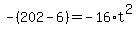 +-+%28+202+-+6+%29+=+-16%2At%5E2+
