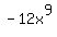 +-+12+x%5E9+