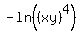 +-+ln%28%28xy%29%5E4%29%29