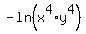 +-+ln%28x%5E4%2Ay%5E4%29%29