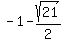 +-1+-+sqrt%2821%29%2F2