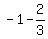 +-1+-2%2F3+