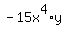 +-15x%5E4%2Ay+