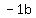 +-1b+