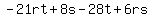 +-21rt%2B8s-28t%2B6rs+