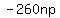 +-260np+