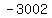 +-3002+