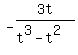 +-3t%2F%28t%5E3+-+t%5E2%29