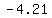 +-4.21+
