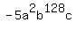 +-5a%5E2b%5E128c+