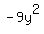 +-9y%5E2+