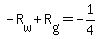 +-R%5Bw%5D+%2B+R%5Bg%5D+=+-1%2F4+