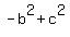 +-b%5E2%2Bc%5E2+