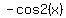 +-cos2%28x%29+
