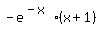 +-e%5E%28-x%29%28x%2B1%29+