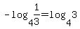 +-log%284%2C1%2F3%29+=+log%284%2C3%29+