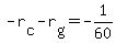 +-r%5Bc%5D+-+r%5Bg%5D+=+-1%2F60+