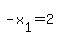 +-x%5B1%5D+=+2+