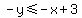 +-y%3C=-x%2B3+