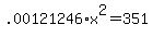 +.00121246%2Ax%5E2+=351+