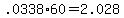 +.0338%2A60+=+2.028+