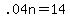 +.04n+=+14+