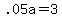 +.05a+=+3+