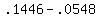+.1446+-+.0548