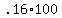 +.16%2A100+