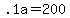 +.1a+=+200+