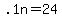 +.1n+=+24+