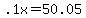 +.1x+=+50.05+