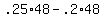 +.25%2A48+-+.2%2A48+