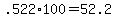 \"+.522%2A100+=+52.2+\"
