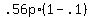 +.56p%2A%28+1+-+.1+%29+