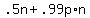 +.5n+%2B+.99p%2An+