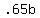 +.65b+