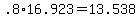 +.8%2A16.923+=+13.538+