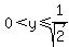 +0%3C+y+%3C=1%2Fsqrt%282%29