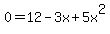 +0=+12-3x%2B5x%5E2+