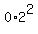+0+%2A+2%5E2+
