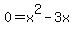 +0+=+x%5E2-3x+