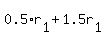 +0.5%2Ar%5B1%5D+%2B+1.5r%5B1%5D+