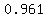 +0.961