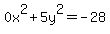 +0x%5E2%2B5y%5E2=-28+