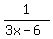 +1%2F%283x-6%29