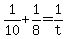 \"+1%2F10+%2B+1%2F8+=+1%2Ft+\"
