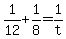 +1%2F12+%2B+1%2F8+=+1%2Ft+