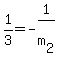 +1%2F3+=+-1%2Fm%5B2%5D+